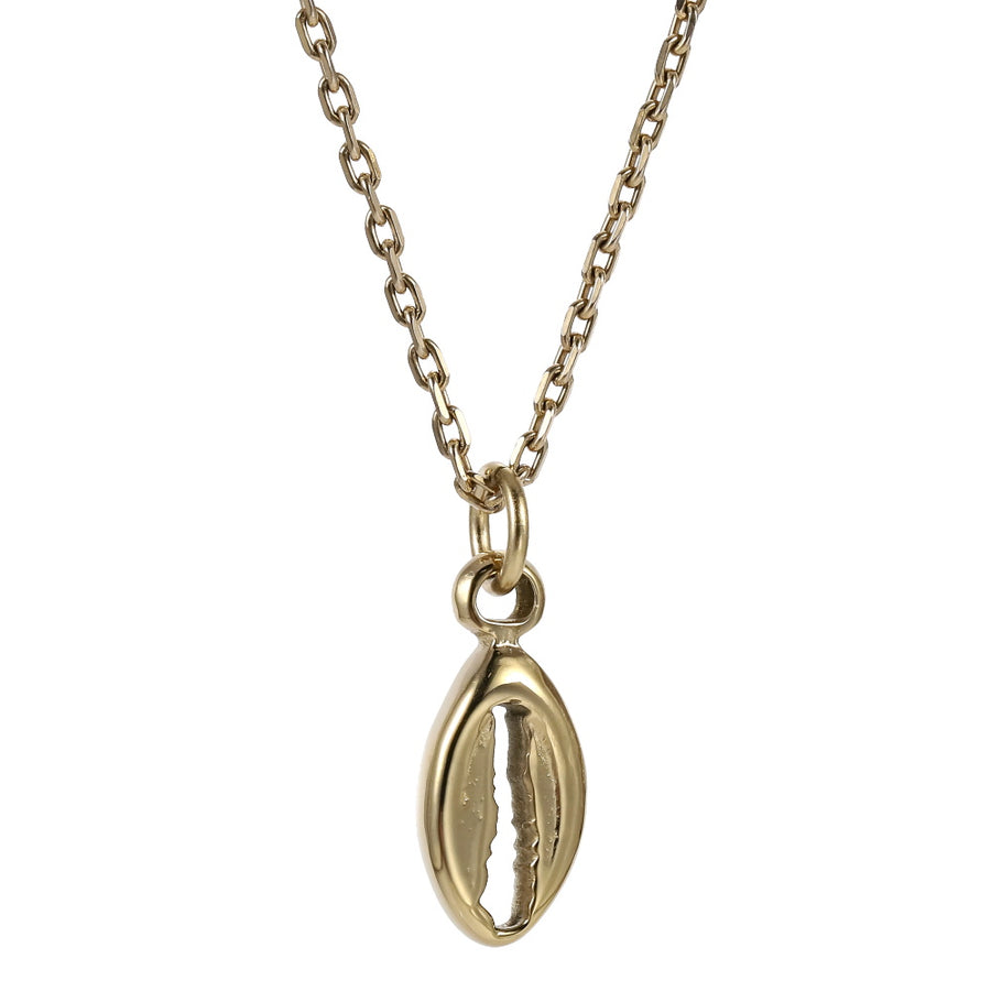 PSS1374 STAINLESS STEEL COWRIE SHELL PENDANT