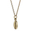 PSS1374 STAINLESS STEEL COWRIE SHELL PENDANT