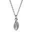 PSS1374 STAINLESS STEEL COWRIE SHELL PENDANT