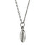 PSS1374 STAINLESS STEEL COWRIE SHELL PENDANT