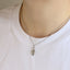 PSS1374 STAINLESS STEEL COWRIE SHELL PENDANT