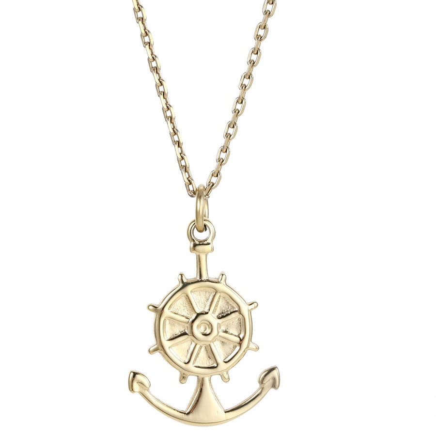 PSS1376 STAINLESS STEEL ANCHOR PENDANT