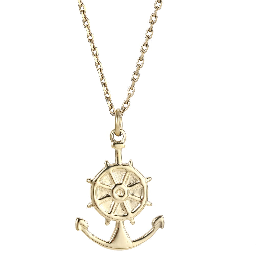 PSS1376 STAINLESS STEEL ANCHOR PENDANT