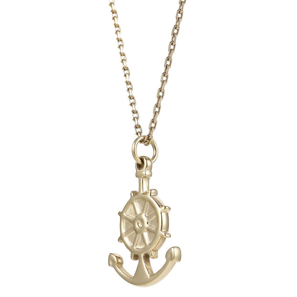 PSS1376 STAINLESS STEEL ANCHOR PENDANT