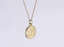 PSS1378 STAINLESS STEEL ROUND PENDANT WITH "LOVE"