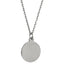 PSS1378 STAINLESS STEEL ROUND PENDANT WITH "LOVE"