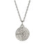 PSS1379 STAINLESS STEEL ROUND COMPASS PENDANT