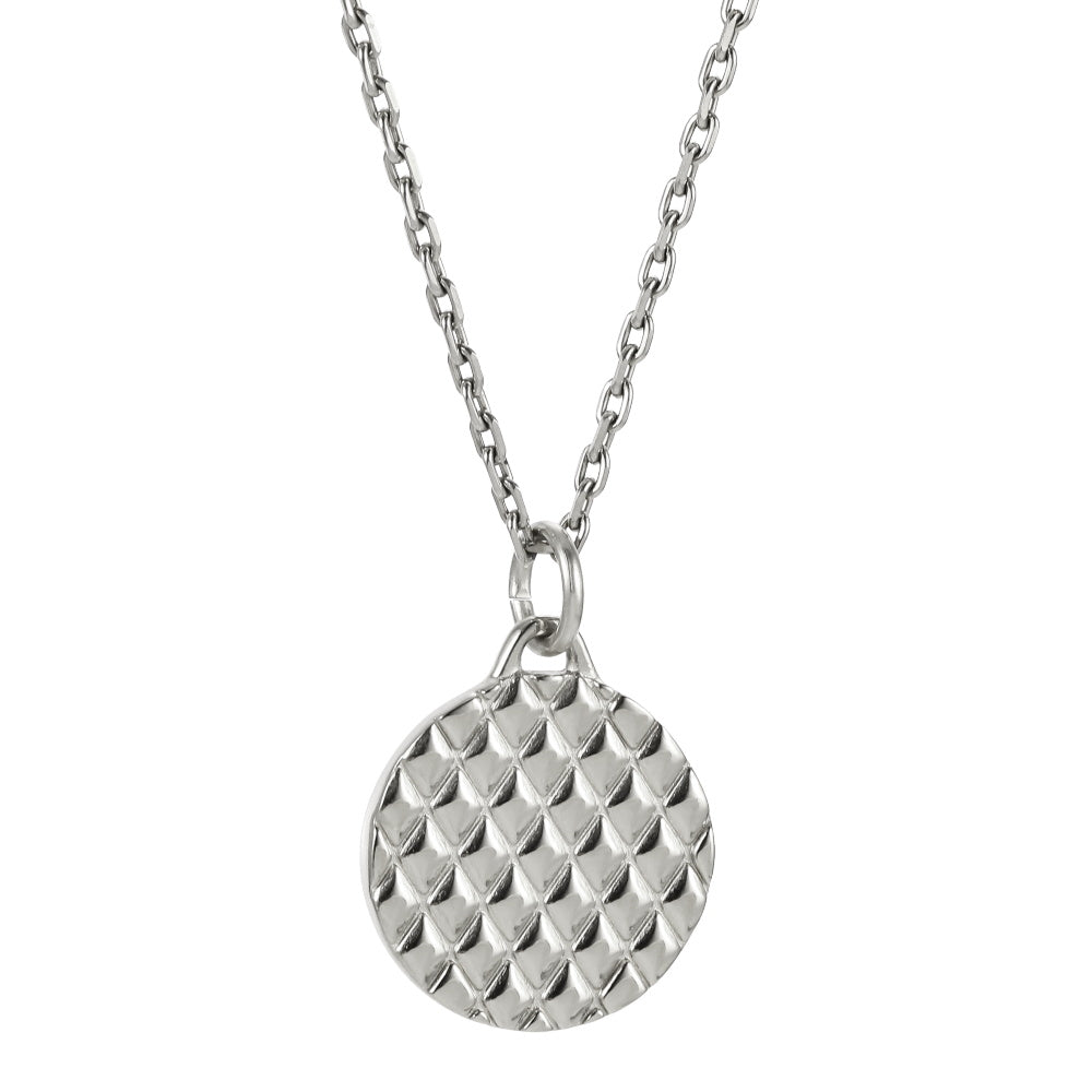 PSS1379 STAINLESS STEEL ROUND COMPASS PENDANT