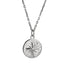 PSS1380 STAINLESS STEEL ROUND PENDANT WITH STAR