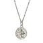 PSS1380 STAINLESS STEEL ROUND PENDANT WITH STAR