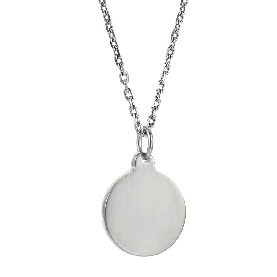 PSS1381 STAINLESS STEEL ROUND PENDANT WITH SUN