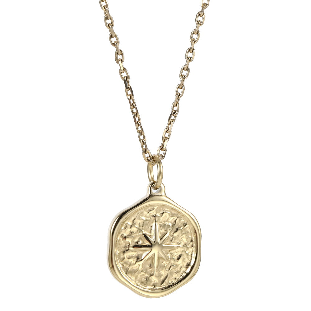 PSS1383 STAINLESS STEEL PENDANT WITH STAR