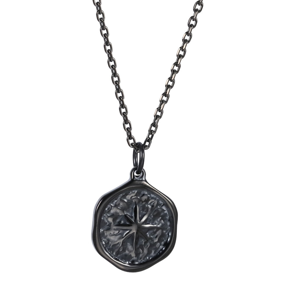PSS1383 STAINLESS STEEL PENDANT WITH STAR