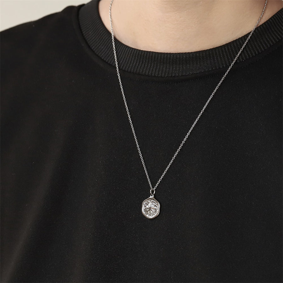 PSS1383 STAINLESS STEEL PENDANT WITH STAR