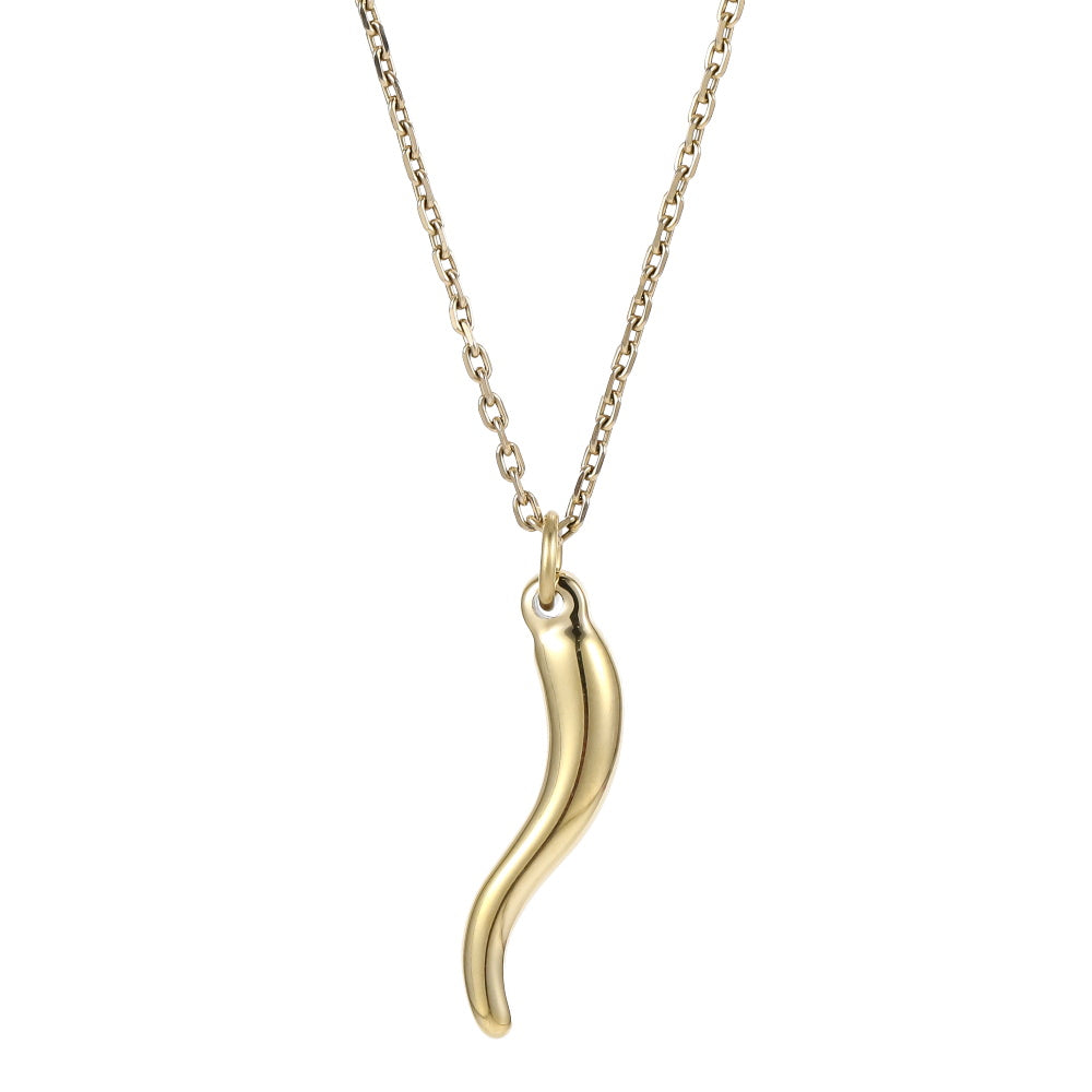 PSS1384 STAINLESS STEEL CHILI PENDANT