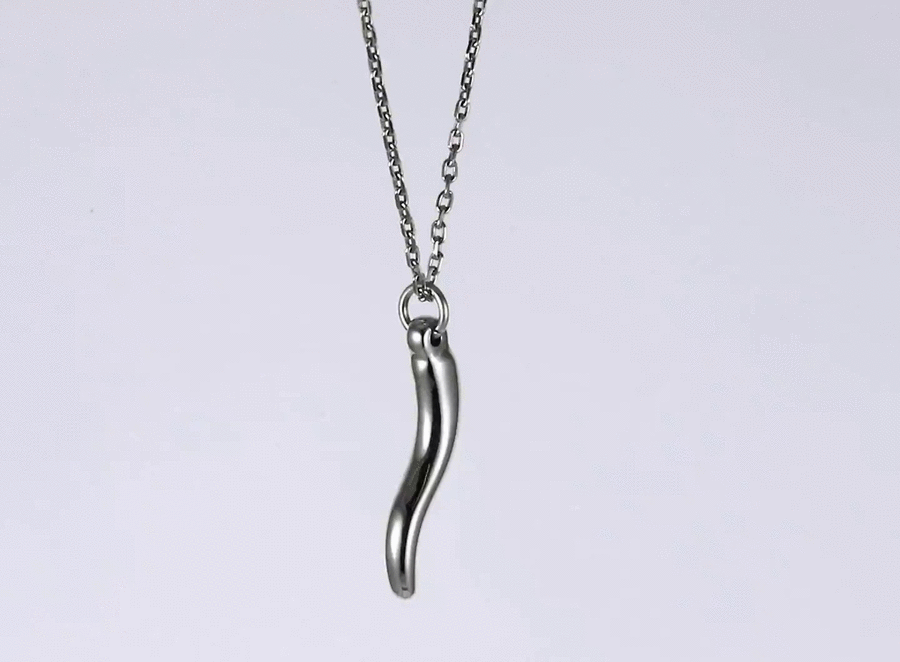 PSS1384 STAINLESS STEEL CHILI PENDANT