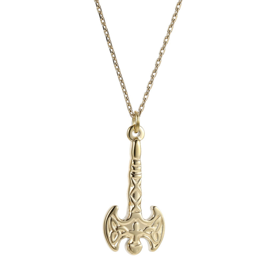 PSS1385 STAINLESS STEEL VIKING AXE PENDANT