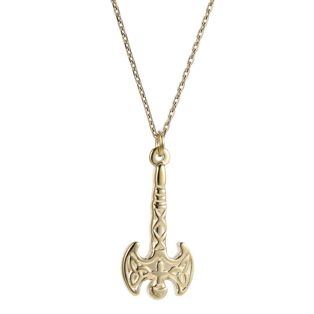 PSS1385 STAINLESS STEEL VIKING AXE PENDANT
