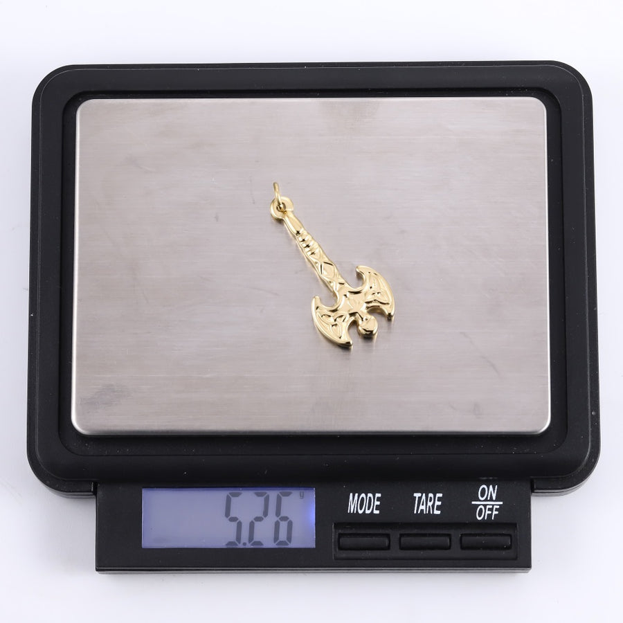 PSS1385 STAINLESS STEEL VIKING AXE PENDANT