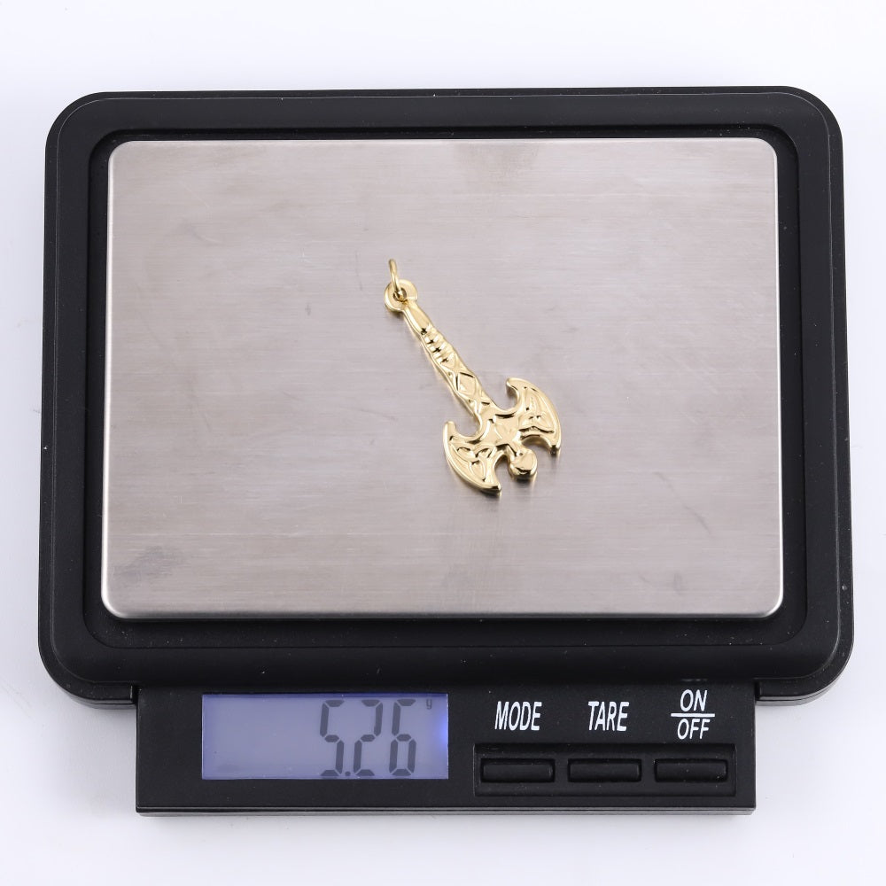 PSS1385 STAINLESS STEEL VIKING AXE PENDANT