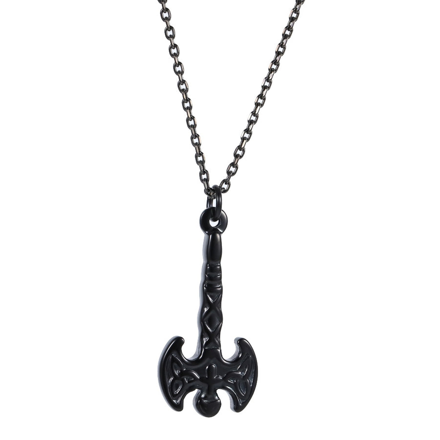 PSS1385 STAINLESS STEEL VIKING AXE PENDANT