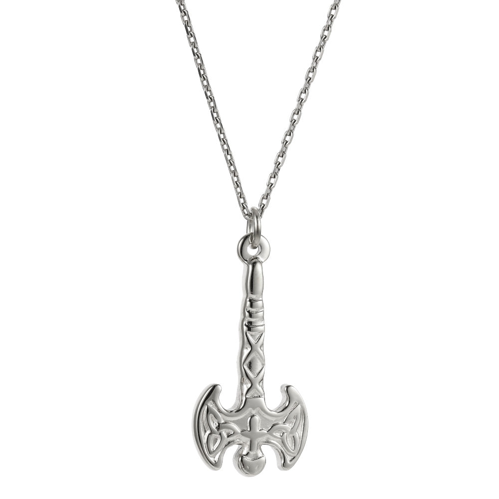 PSS1385 STAINLESS STEEL VIKING AXE PENDANT