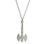 PSS1385 STAINLESS STEEL VIKING AXE PENDANT
