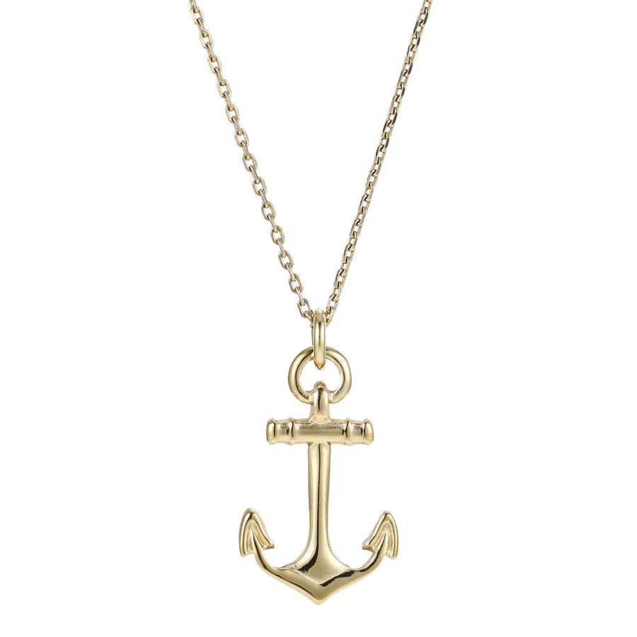 PSS1386 STAINLESS STEEL ANCHOR PENDANT