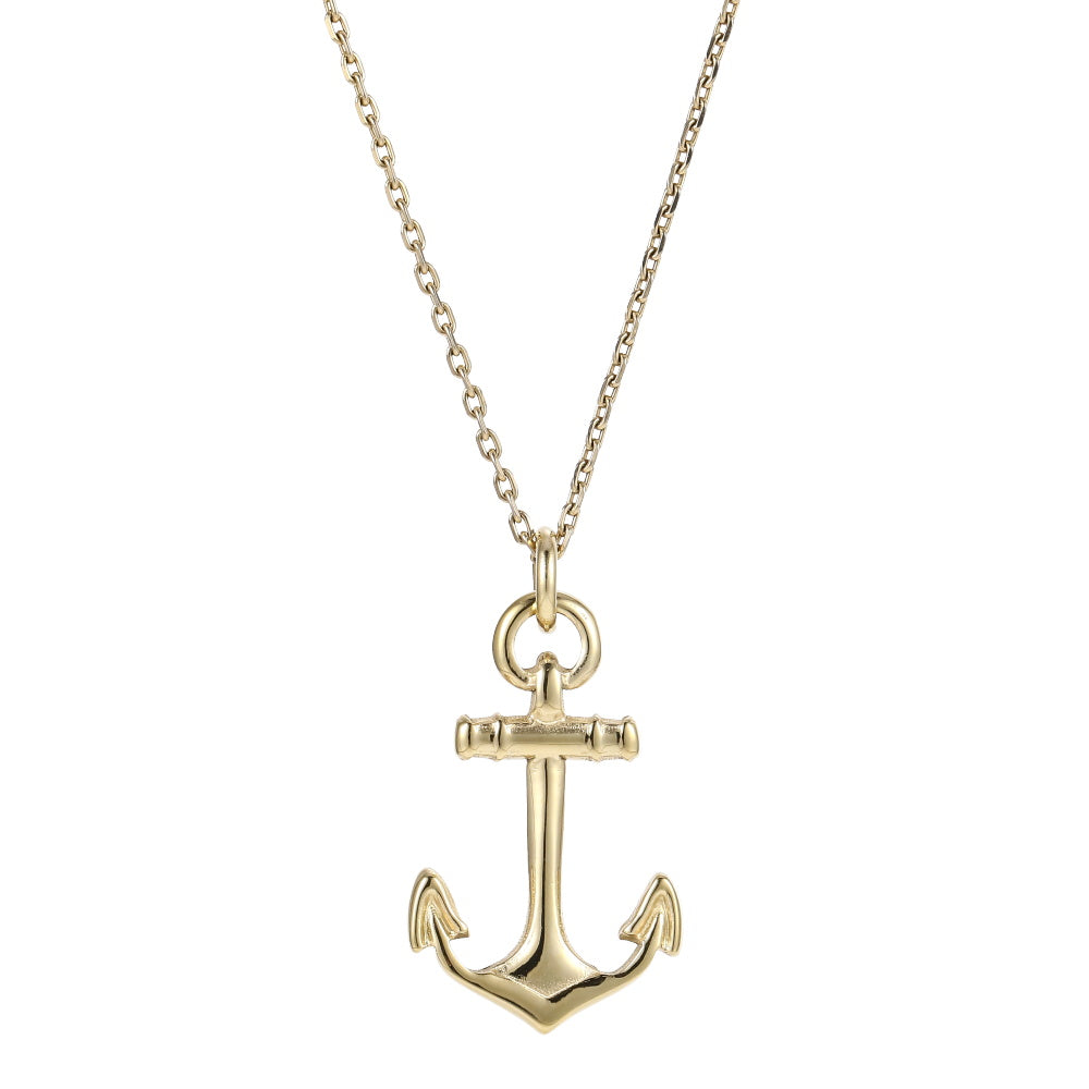 PSS1386 STAINLESS STEEL ANCHOR PENDANT