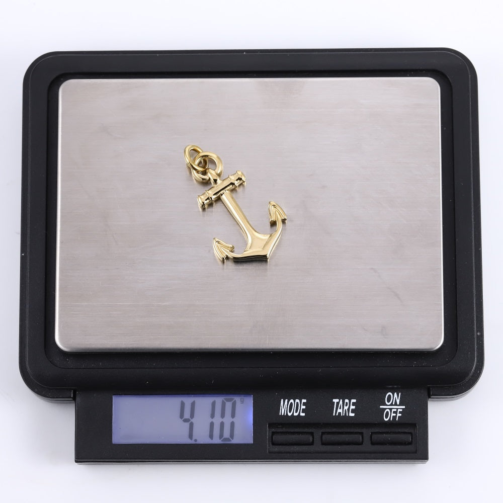 PSS1386 STAINLESS STEEL ANCHOR PENDANT