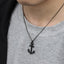 PSS1386 STAINLESS STEEL ANCHOR PENDANT