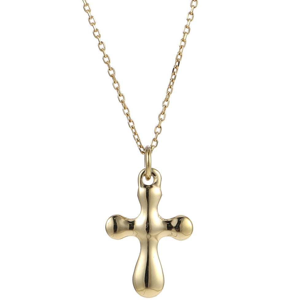 PSS1387 STAINLESS STEEL CROSS PENDANT