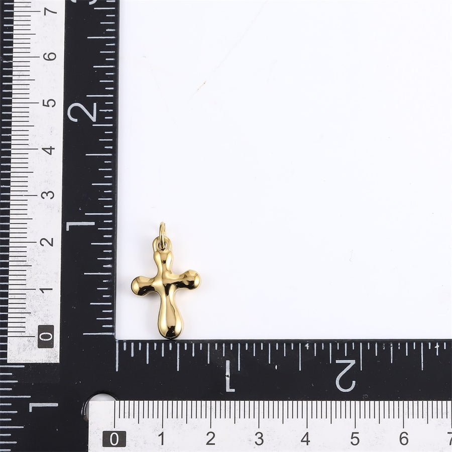 PSS1387 STAINLESS STEEL CROSS PENDANT