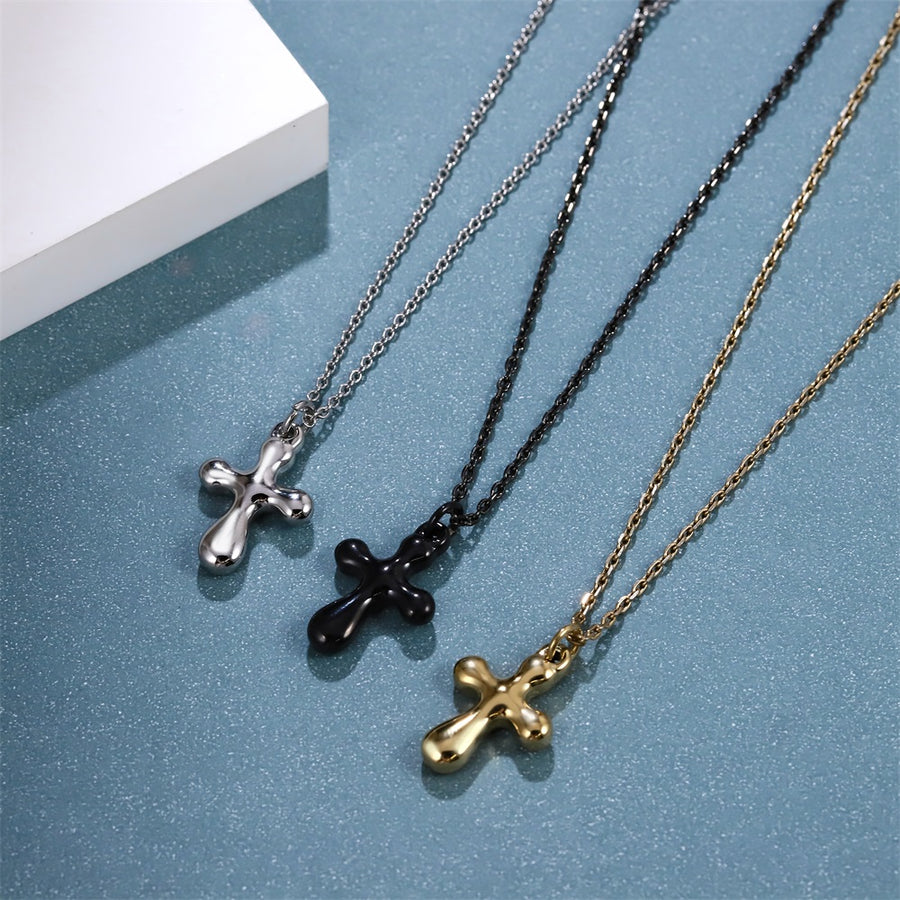 PSS1387 STAINLESS STEEL CROSS PENDANT