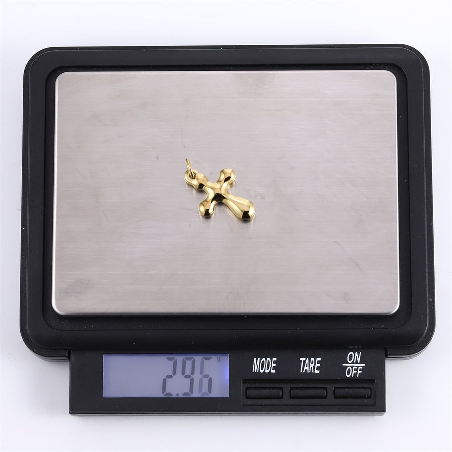 PSS1387 STAINLESS STEEL CROSS PENDANT