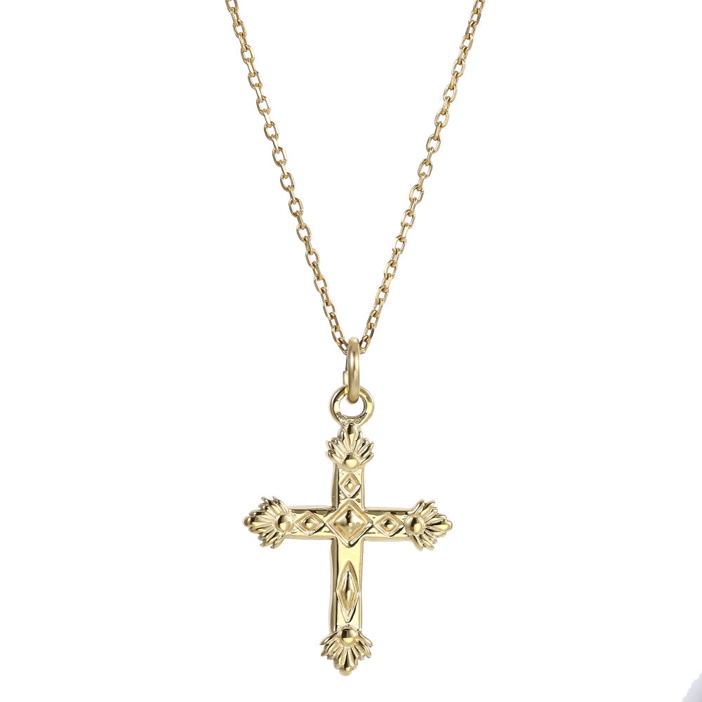 PSS1388 STAINLESS STEEL CROSS PENDANT