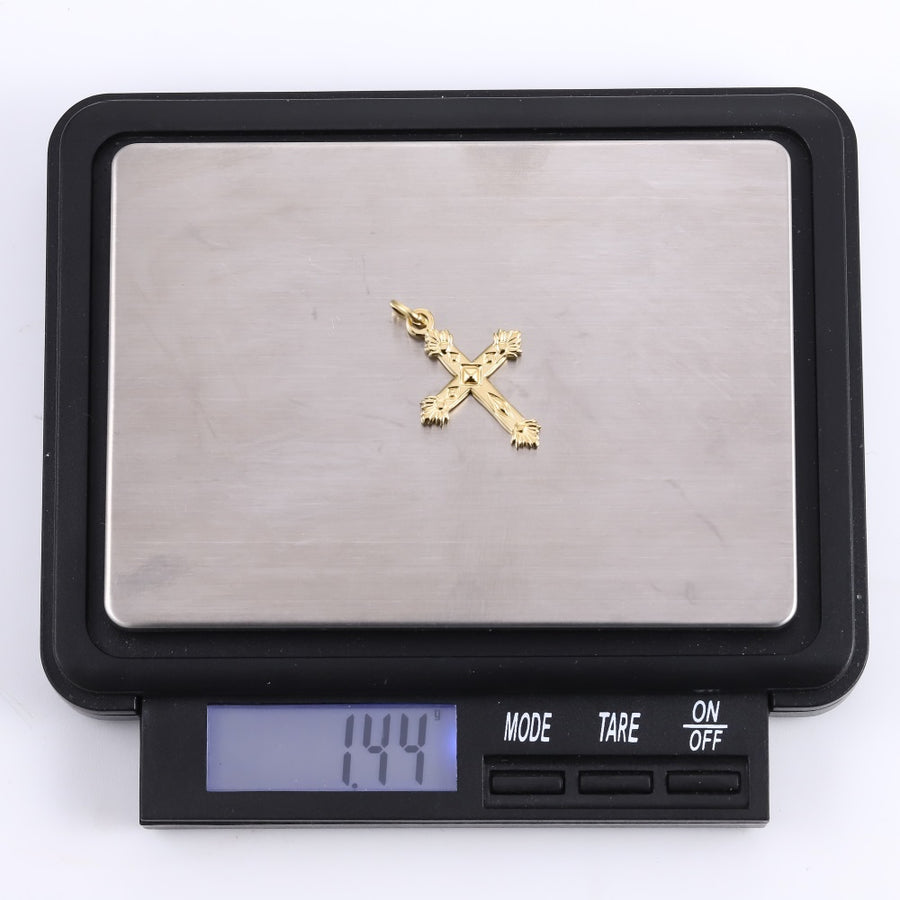 PSS1388 STAINLESS STEEL CROSS PENDANT