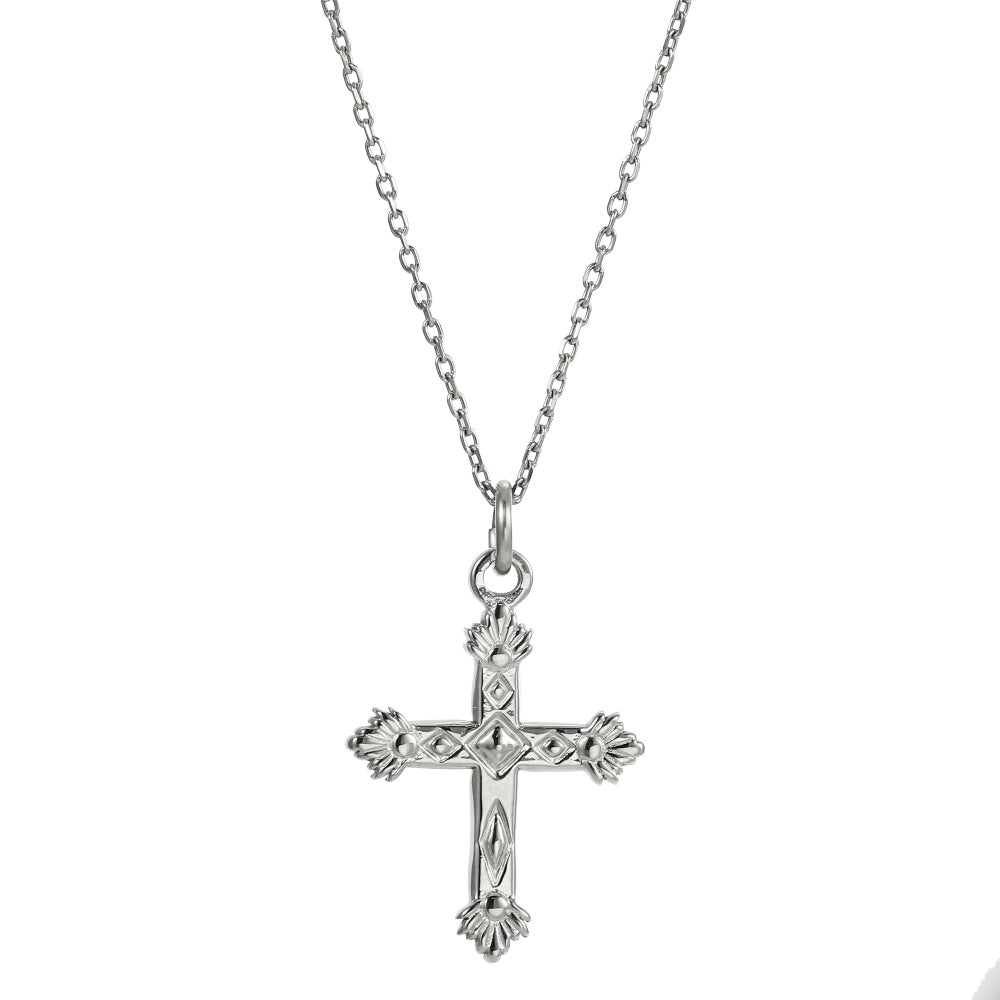 PSS1388 STAINLESS STEEL CROSS PENDANT