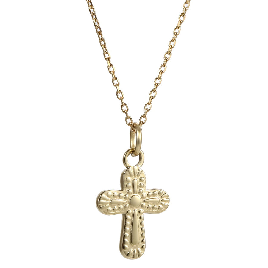 PSS1389 STAINLESS STEEL CROSS PENDANT