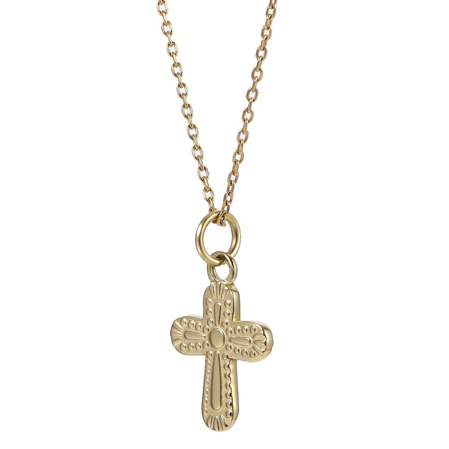 PSS1389 STAINLESS STEEL CROSS PENDANT