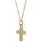 PSS1389 STAINLESS STEEL CROSS PENDANT