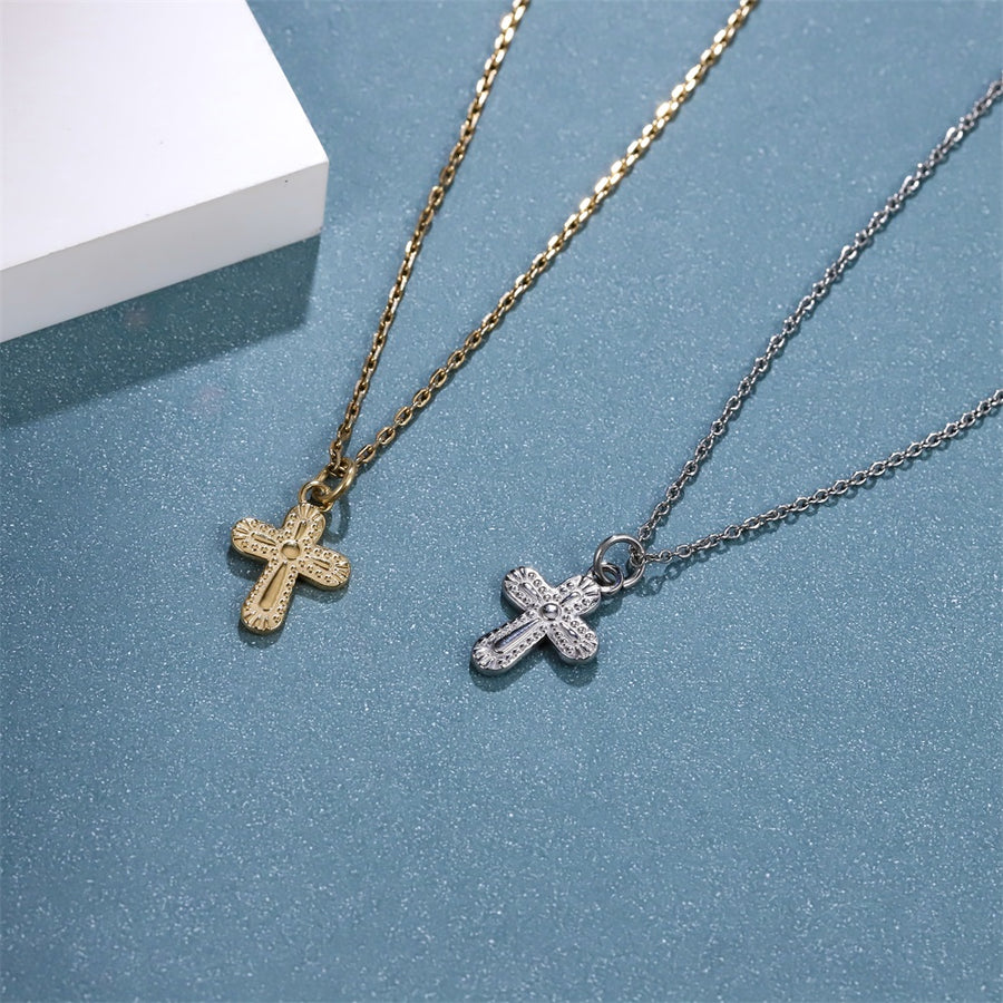 PSS1389 STAINLESS STEEL CROSS PENDANT