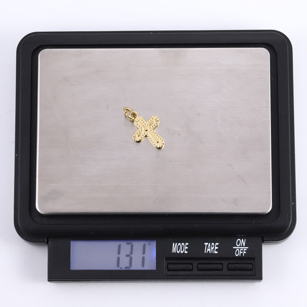 PSS1389 STAINLESS STEEL CROSS PENDANT