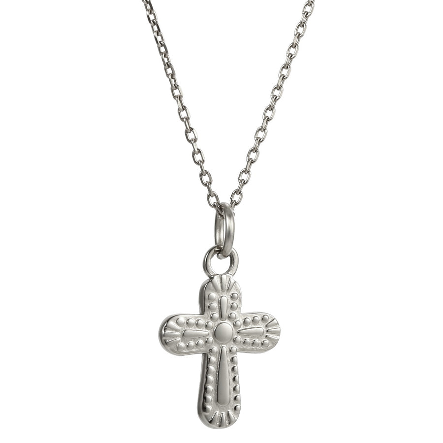 PSS1389 STAINLESS STEEL CROSS PENDANT