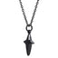 PSS1390 STAINLESS STEEL FOUR-POINT STAR PENDANT