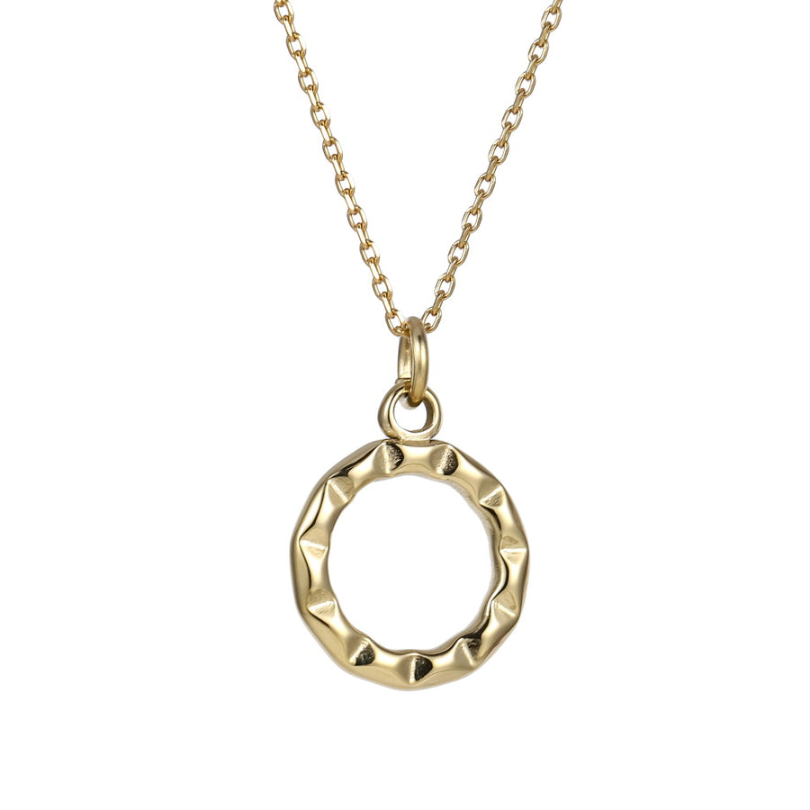PSS1391 STAINLESS STEEL CIRCLE PENDANT
