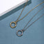 PSS1391 STAINLESS STEEL CIRCLE PENDANT