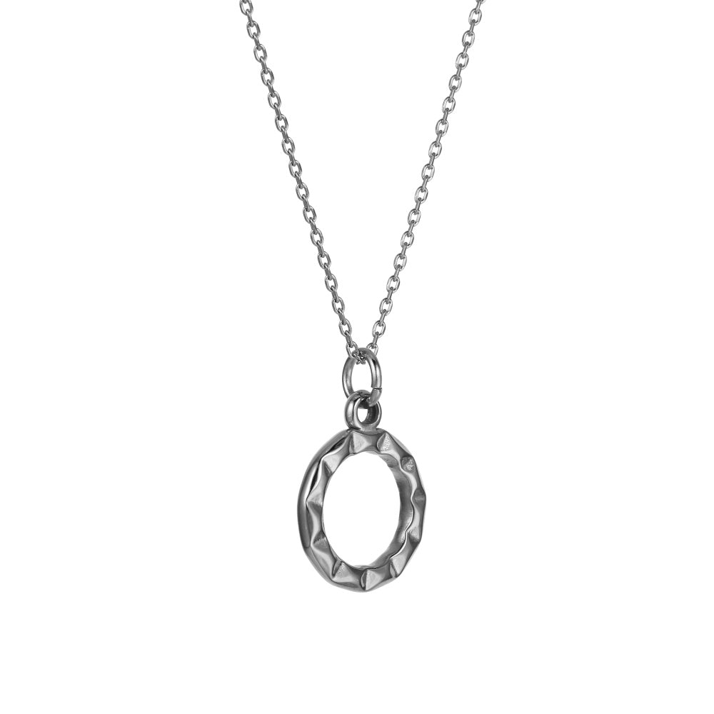 PSS1391 STAINLESS STEEL CIRCLE PENDANT