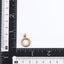 PSS1392 STAINLESS STEEL ROPE CIRCLE PENDANT