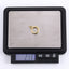 PSS1392 STAINLESS STEEL ROPE CIRCLE PENDANT